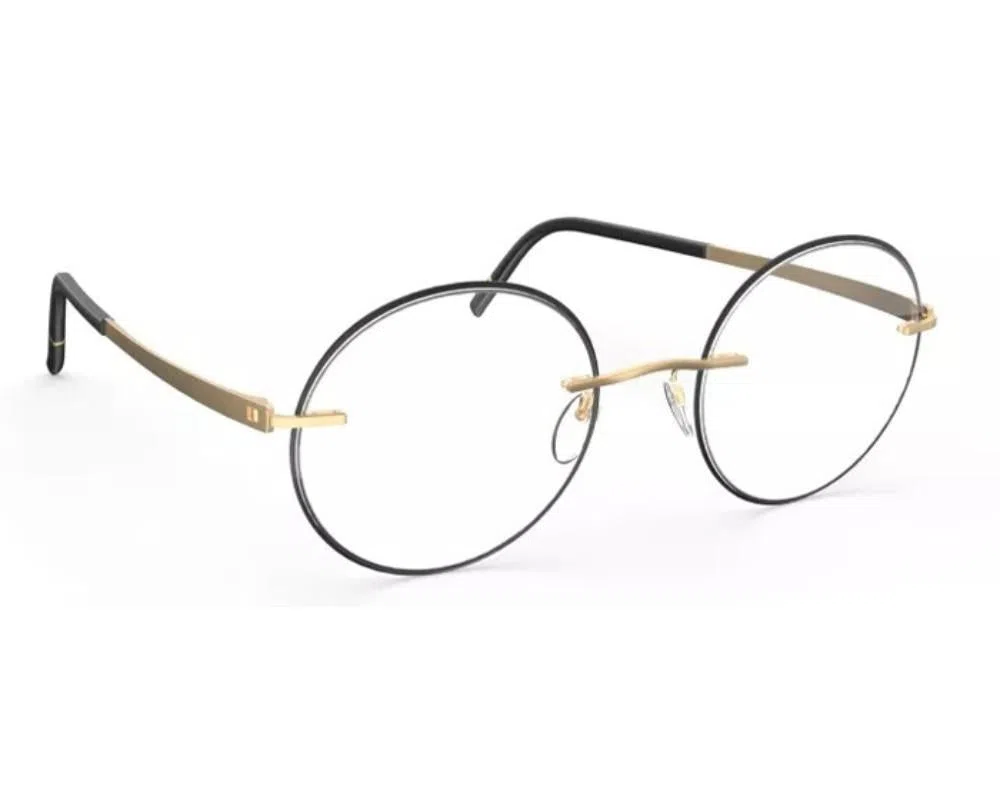 Silhouette Momentum Demo Rimless 5552 Eyeglasses - view 2